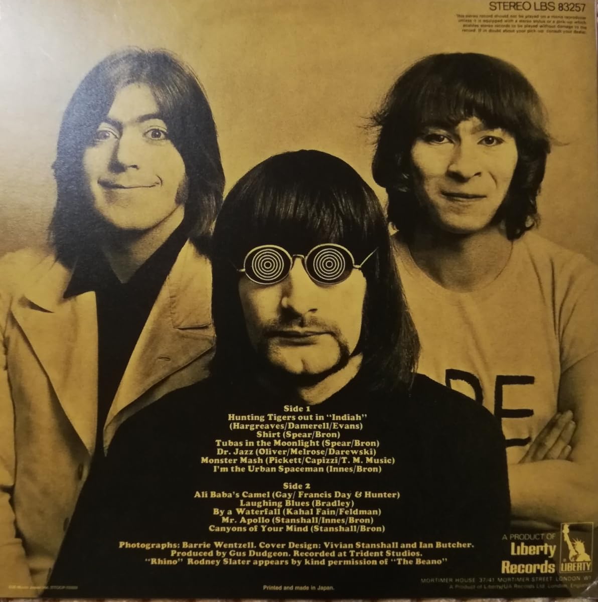 Amazon.co.jp: 【紙ジャケ/帯付】Bonzo Dog Band/Tadpoles